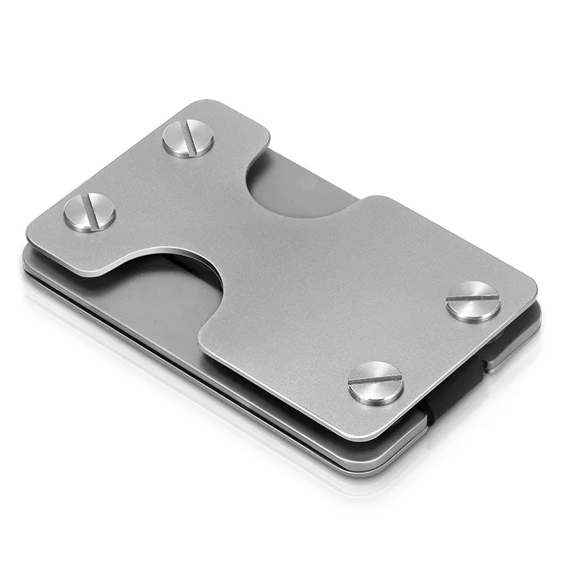 Metal Card Holder EDC Wallet Can Store Keys & U Disk Men Wallet (10)